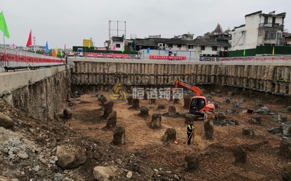 自鉆式中空錨桿在基坑支護中的施工方法